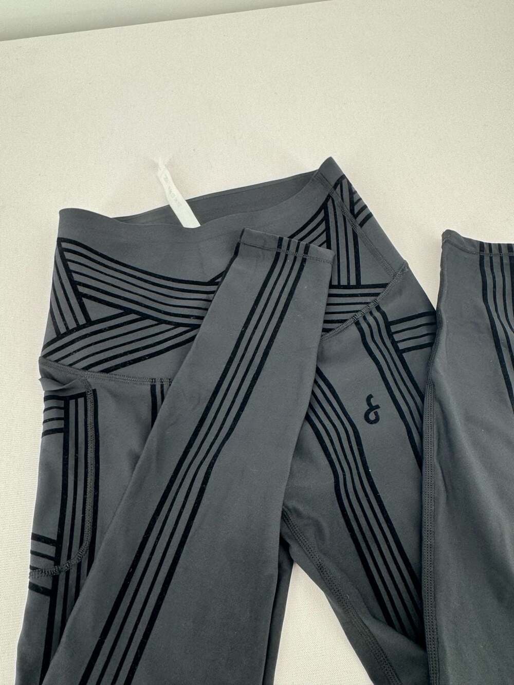 Fanka Body Sculpt Lift n Curve Leggings Black Velvet Trim